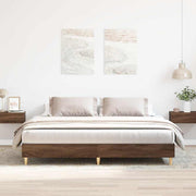 Okvir kreveta bez madraca 200 x 200 cm konstruirano drvo
