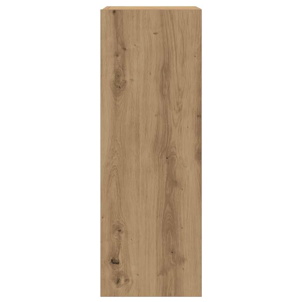 8-dijelni set TV ormarića montiran na zid Artisan Oak