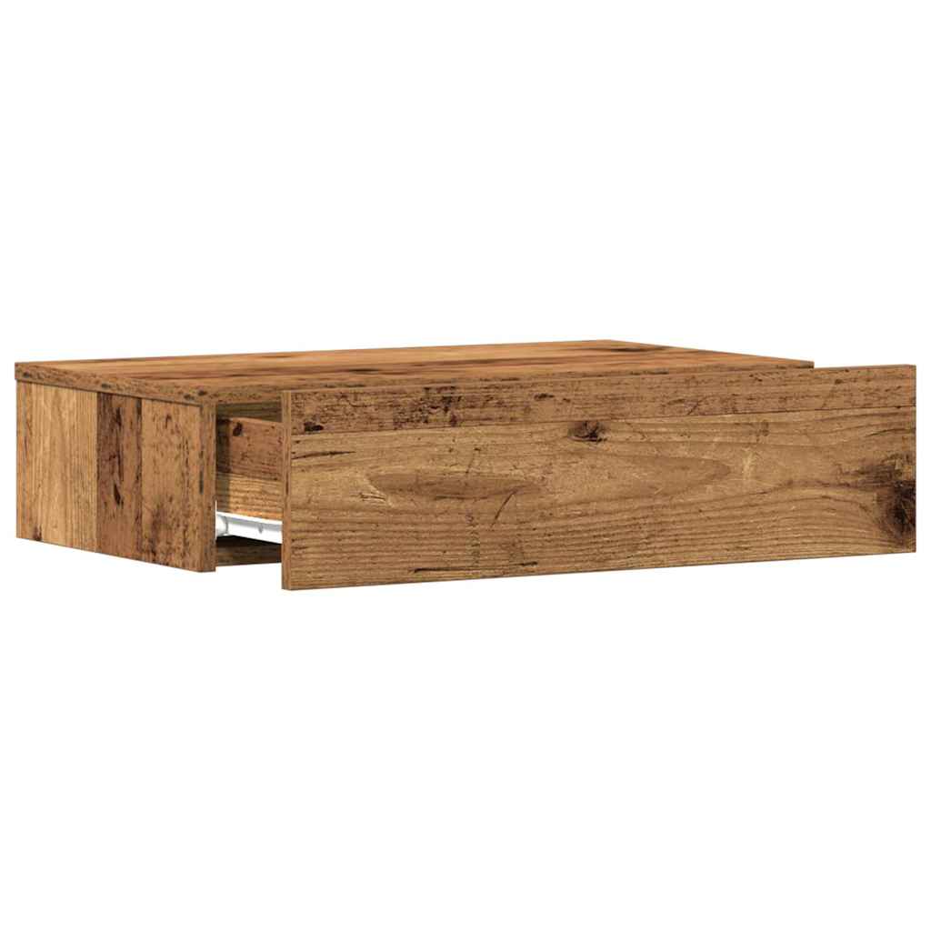 Noćni ormarić staro drvo 60x35 cm izrađeno drvo
