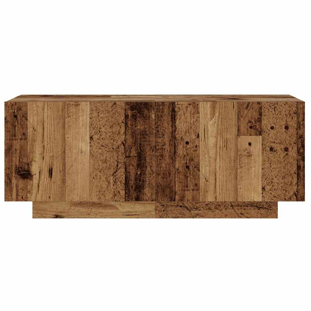 TV ormarić LED boja drva 260x35x40 cm konstruirano drvo