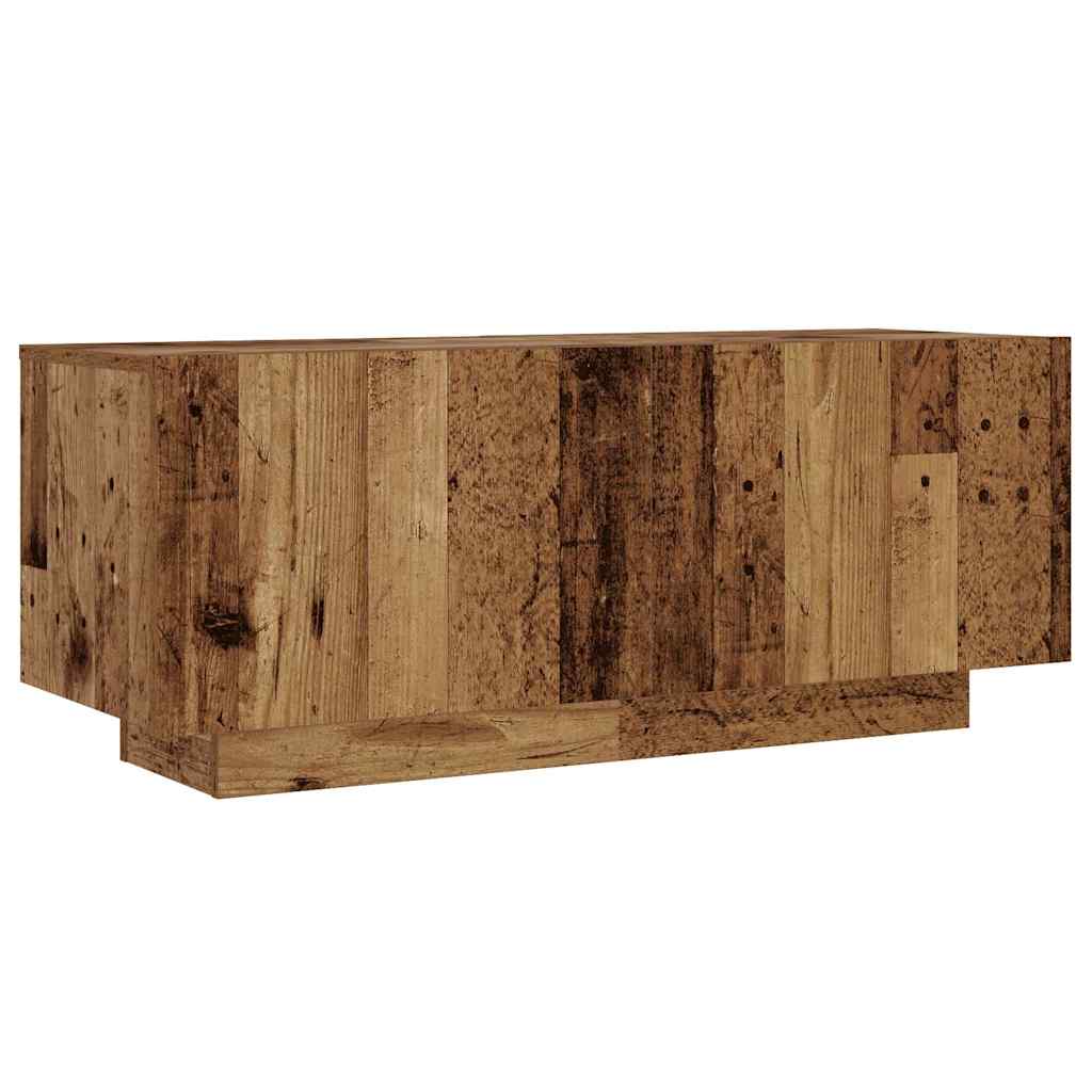Noćni ormarić staro drvo 100x35x40 cm konstruirano drvo