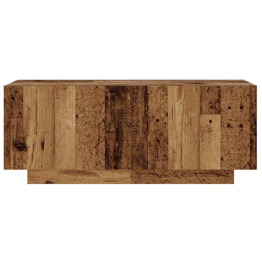 Noćni ormarić staro drvo 100x35x40 cm konstruirano drvo