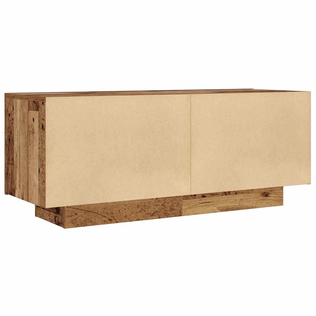 Noćni ormarić staro drvo 100x35x40 cm konstruirano drvo