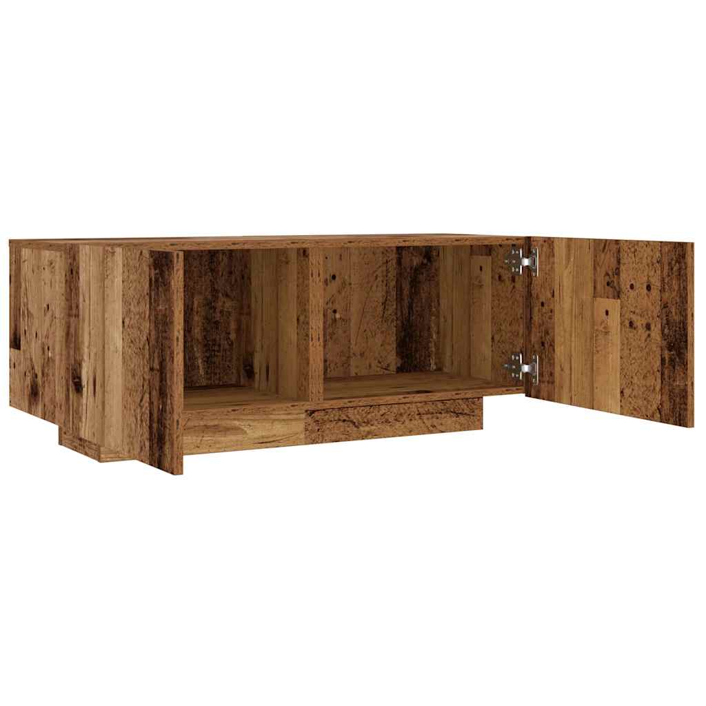 Noćni ormarić staro drvo 100x35x40 cm konstruirano drvo