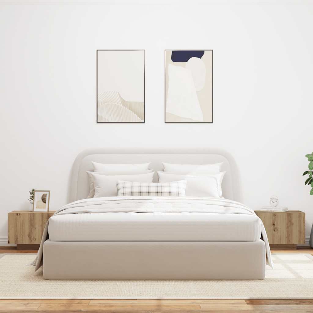 Noćni ormarić Artisan hrast 100x35x40 cm izrađeno drvo