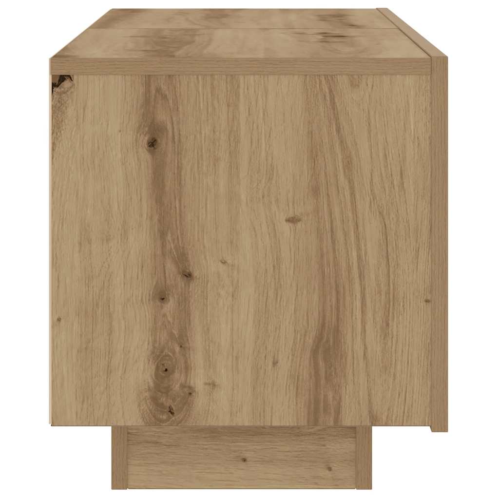 Noćni ormarić Artisan hrast 100x35x40 cm izrađeno drvo