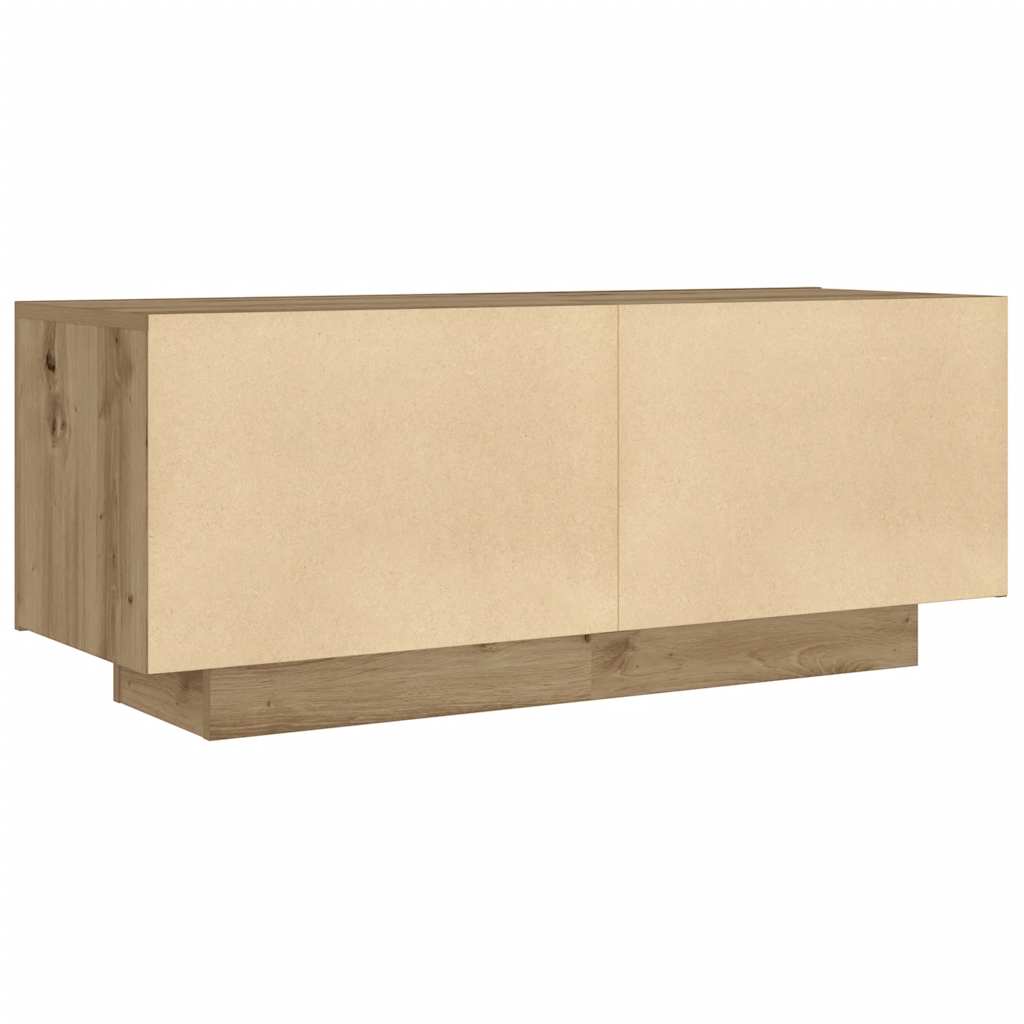 Noćni ormarić Artisan hrast 100x35x40 cm izrađeno drvo