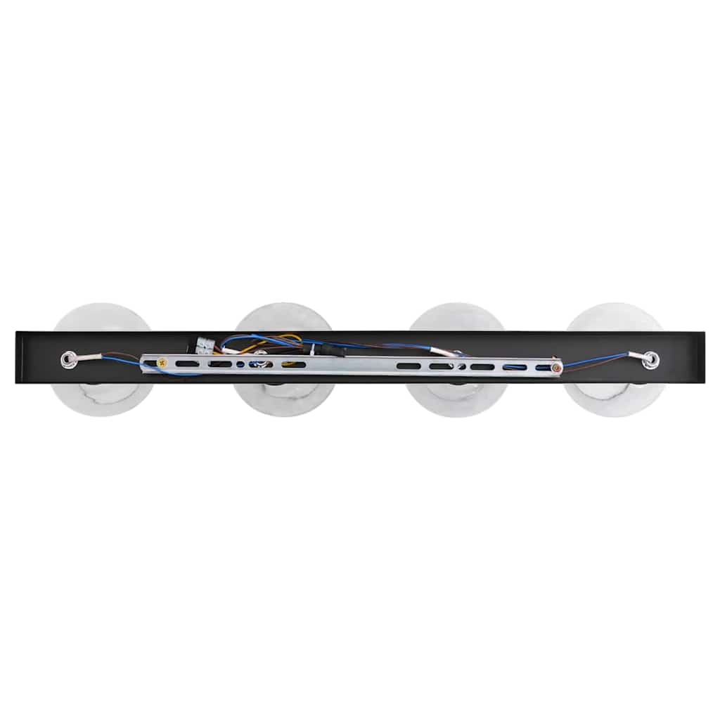 Stropni reflektor Crna 73.5 x 13 x 26 cm Staklo i Metal