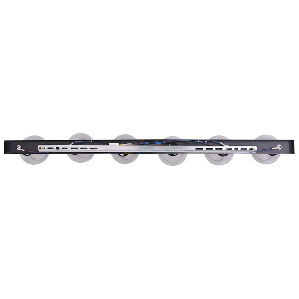 Stropni reflektor Crna 110,5 x 13 x 26 cm Staklo i Metal