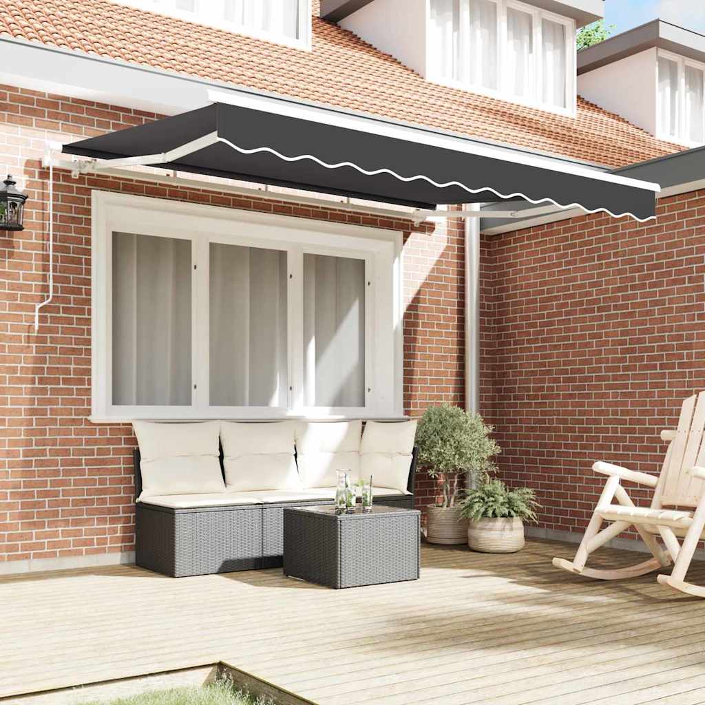 Zamjensko platno za tendu Antracit 3,5 x 2 m Poliester