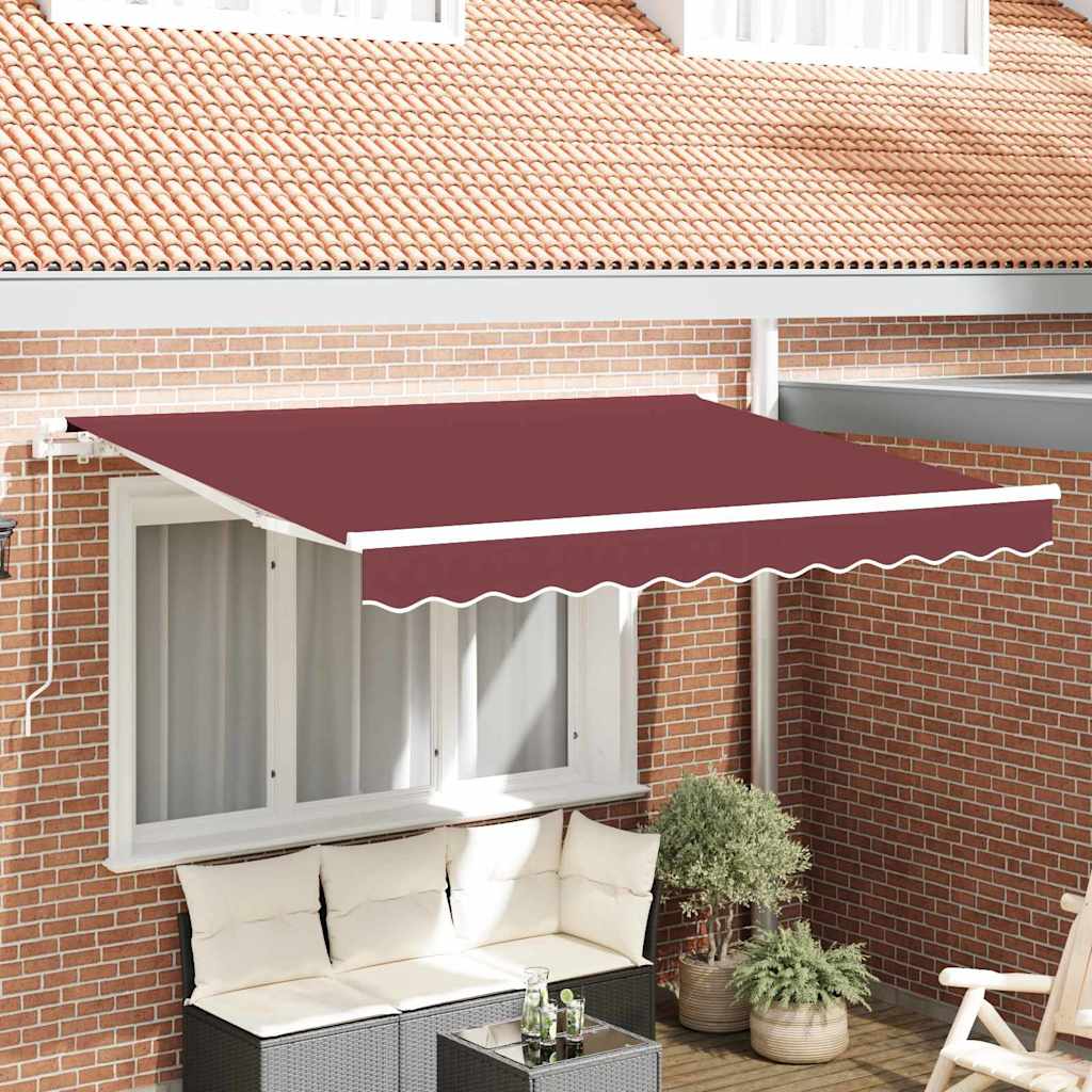 Zamjensko platno za tendu Burgundska crvena 2,5 x 2 m Poliester