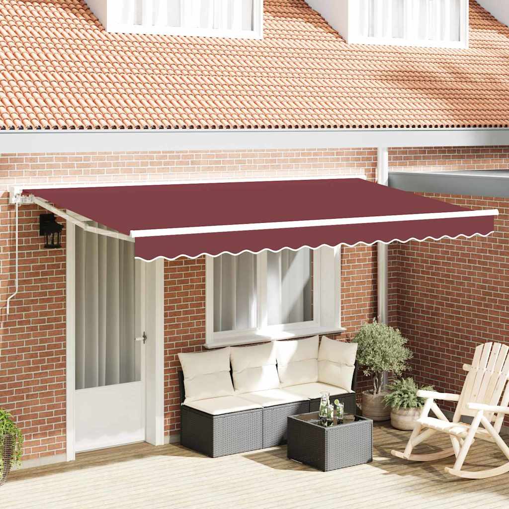 Zamjensko platno za tendu Burgundska crvena 4 x 2 m Poliester