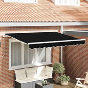 Zamjensko platno za tendu Crna 3,5 x 2,5 m Poliester