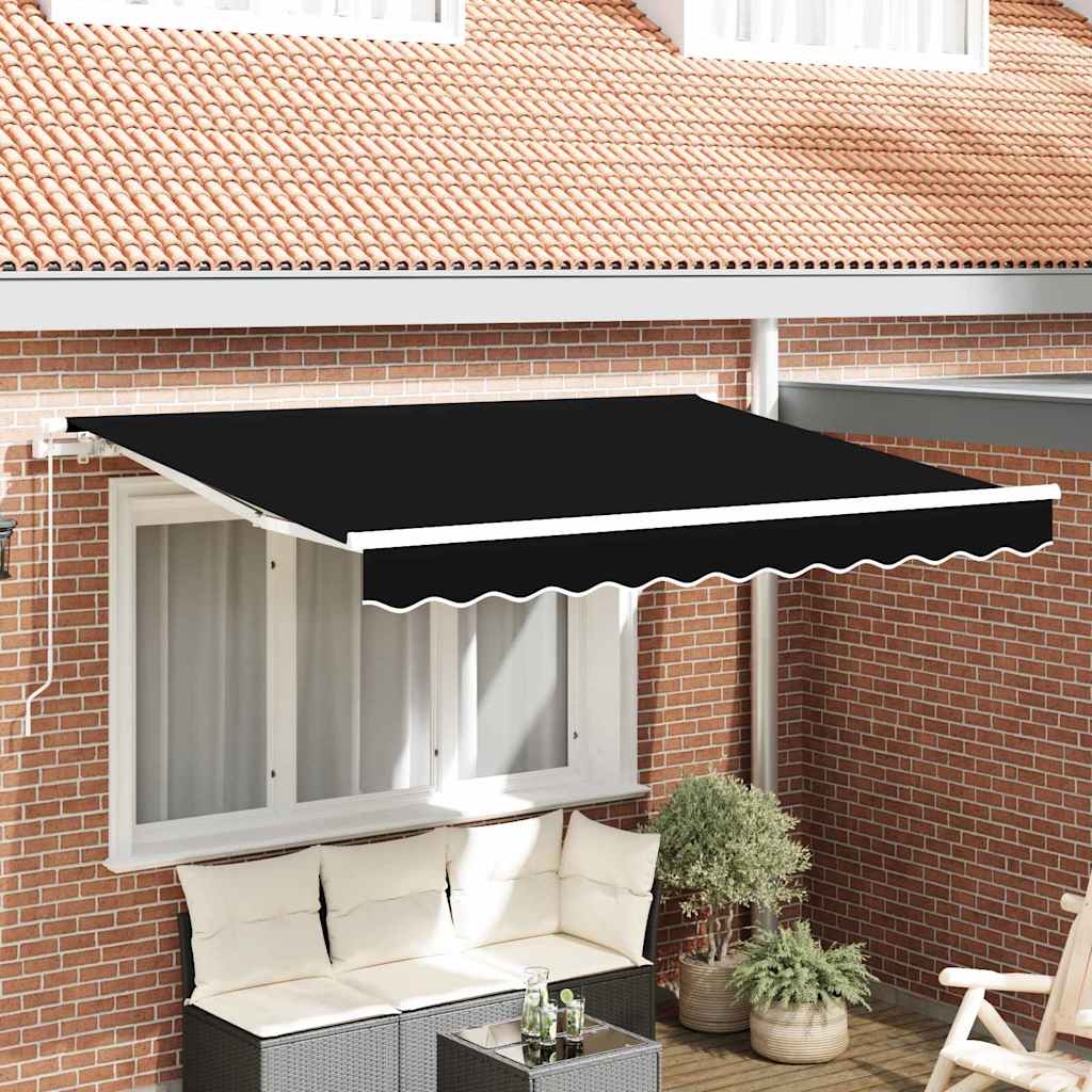 Zamjensko platno za tendu Crna 3,5 x 2,5 m Poliester