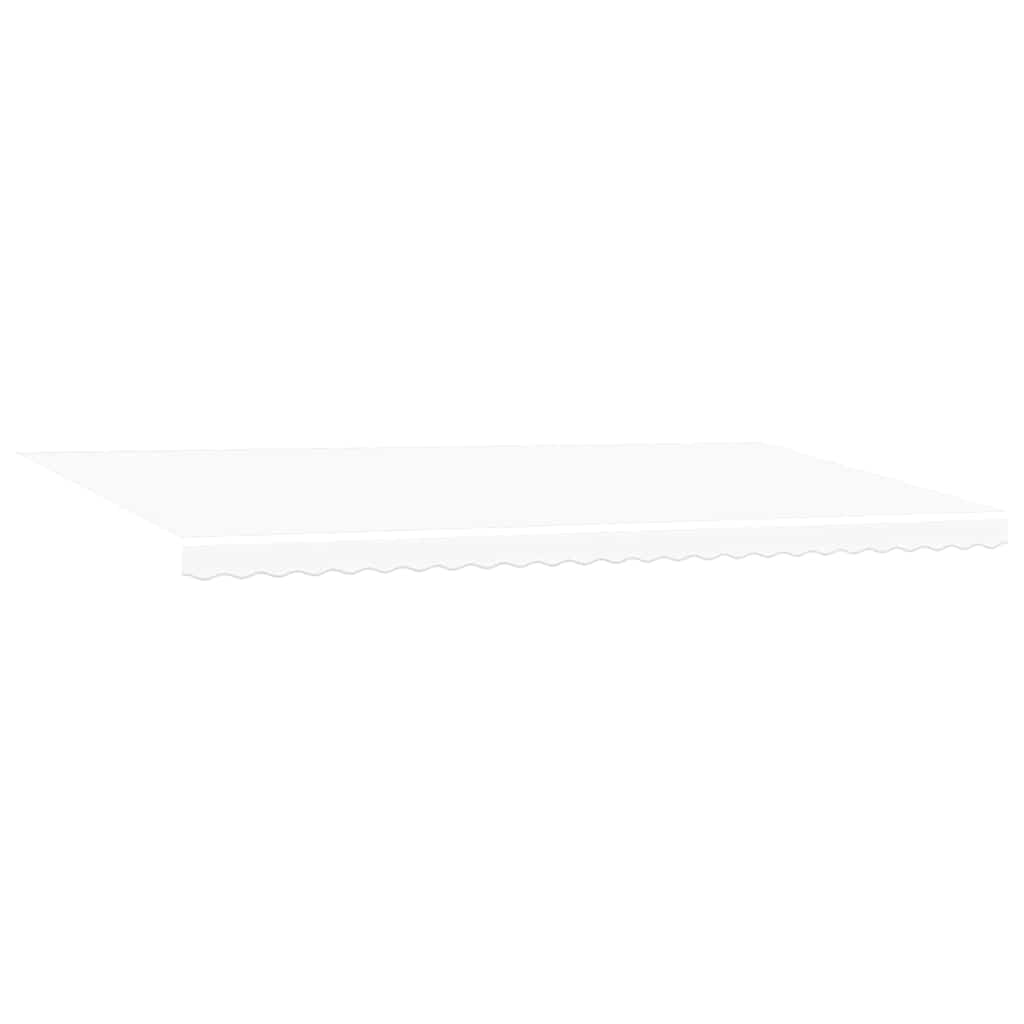 Zamjensko platno za tendu Bijelo 6 x 3 m Poliester
