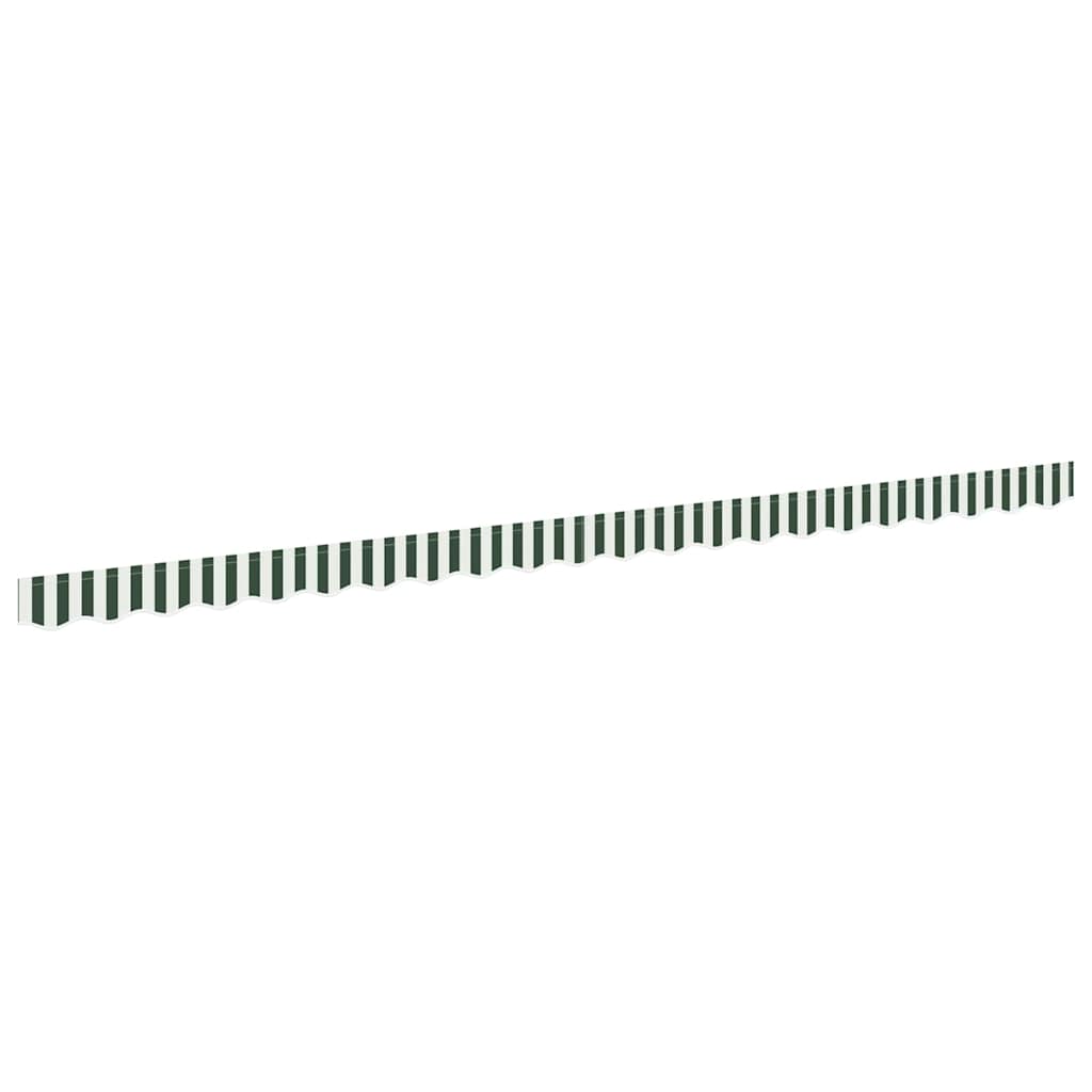 Zamjena za rub tende Zelena i bijela 480 x 20 cm Poliester