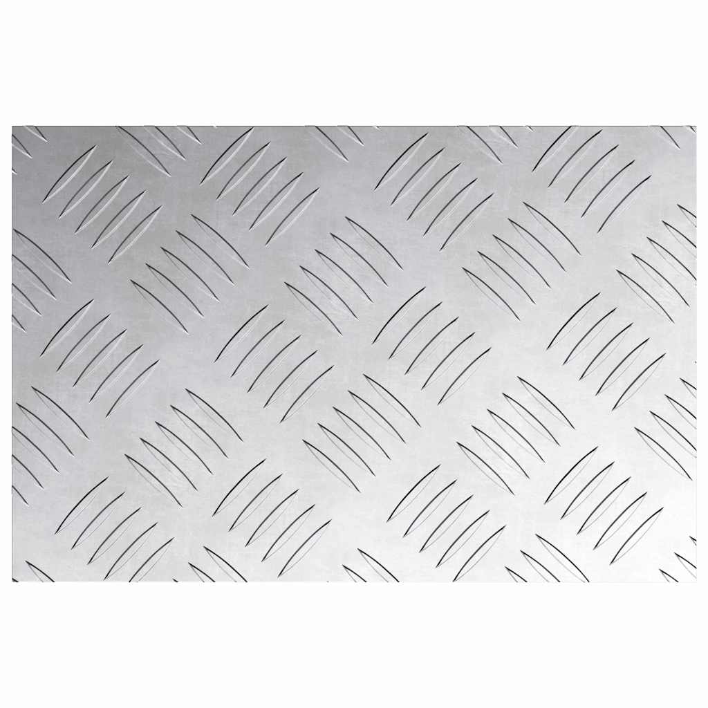 Stepenica Pravokutni 2 pcs Srebrno 30 x 20 cm Aluminij