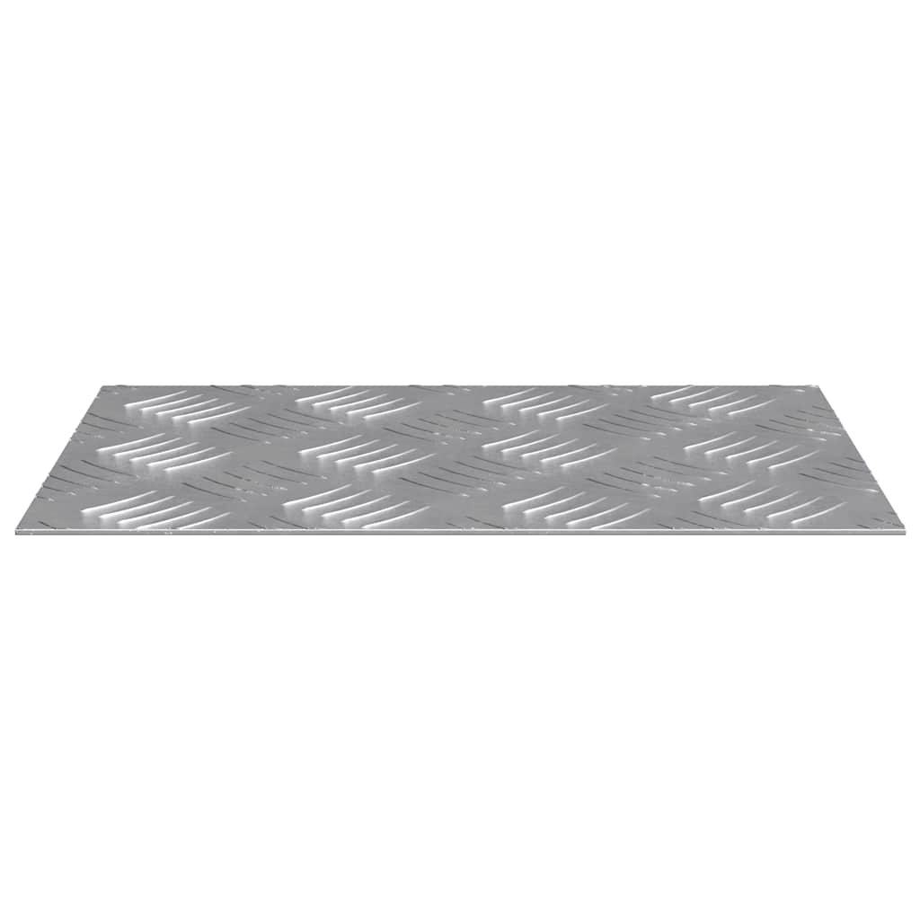 Stepenica Pravokutni 2 pcs Srebrno 30 x 20 cm Aluminij
