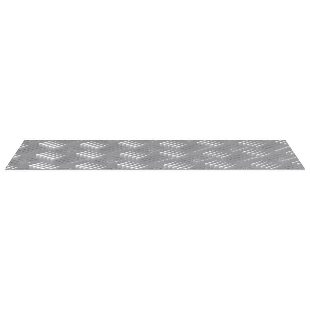 Stepenica Pravokutni 2 pcs Srebrno 50 x 20 cm Aluminij