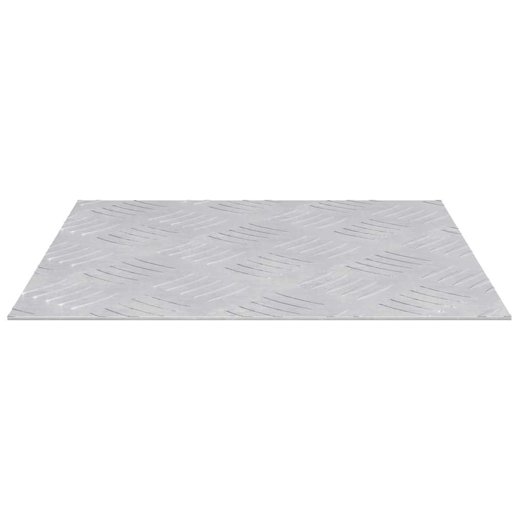 Stepenica Četvrtasti 2 pcs Srebrno 30 x 30 cm Aluminij