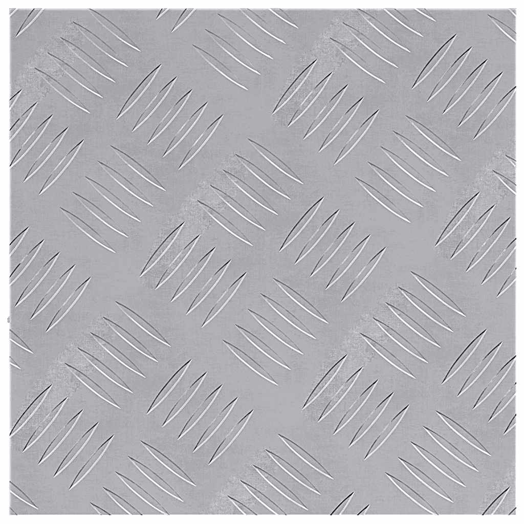 Stepenica Četvrtasti 2 pcs Srebrno 30 x 30 cm Aluminij
