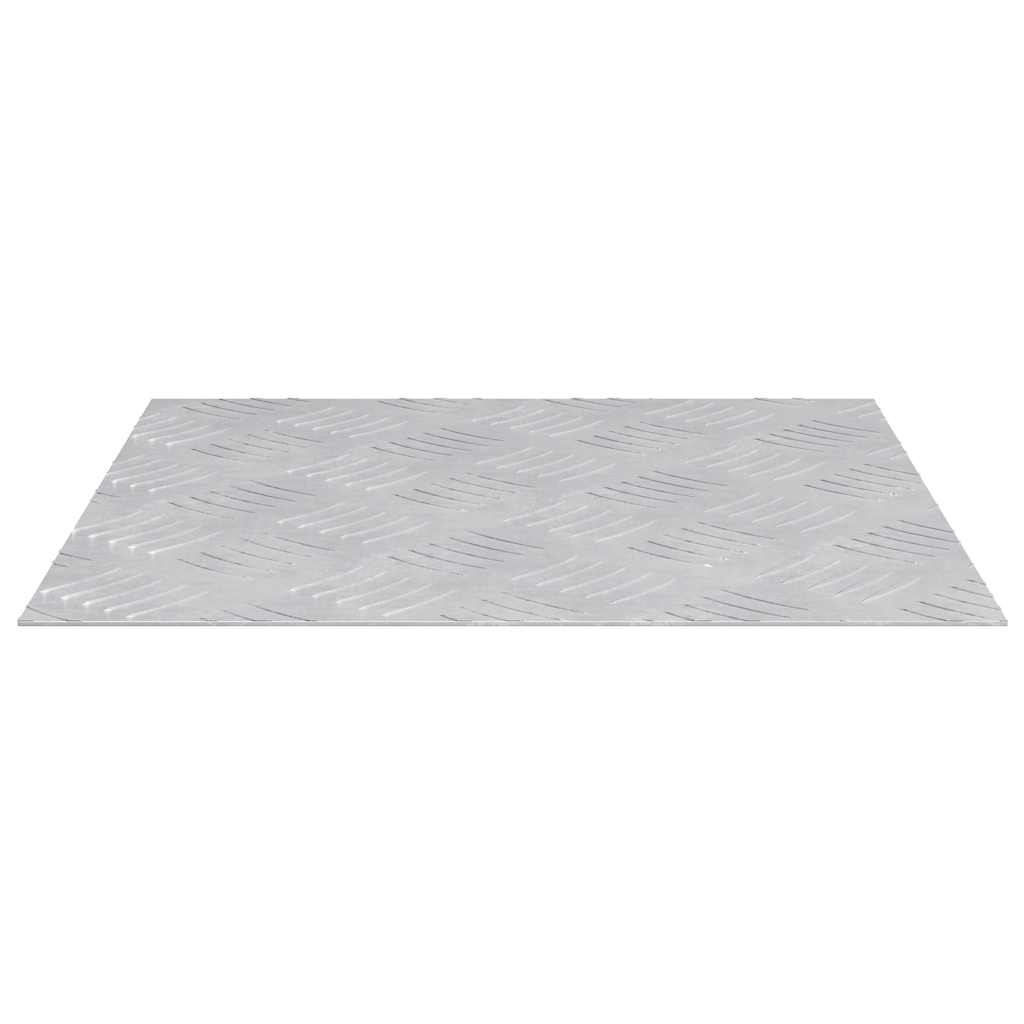 Stepenica Četvrtasti 4 pcs Srebrno 40 x 40 cm Aluminij