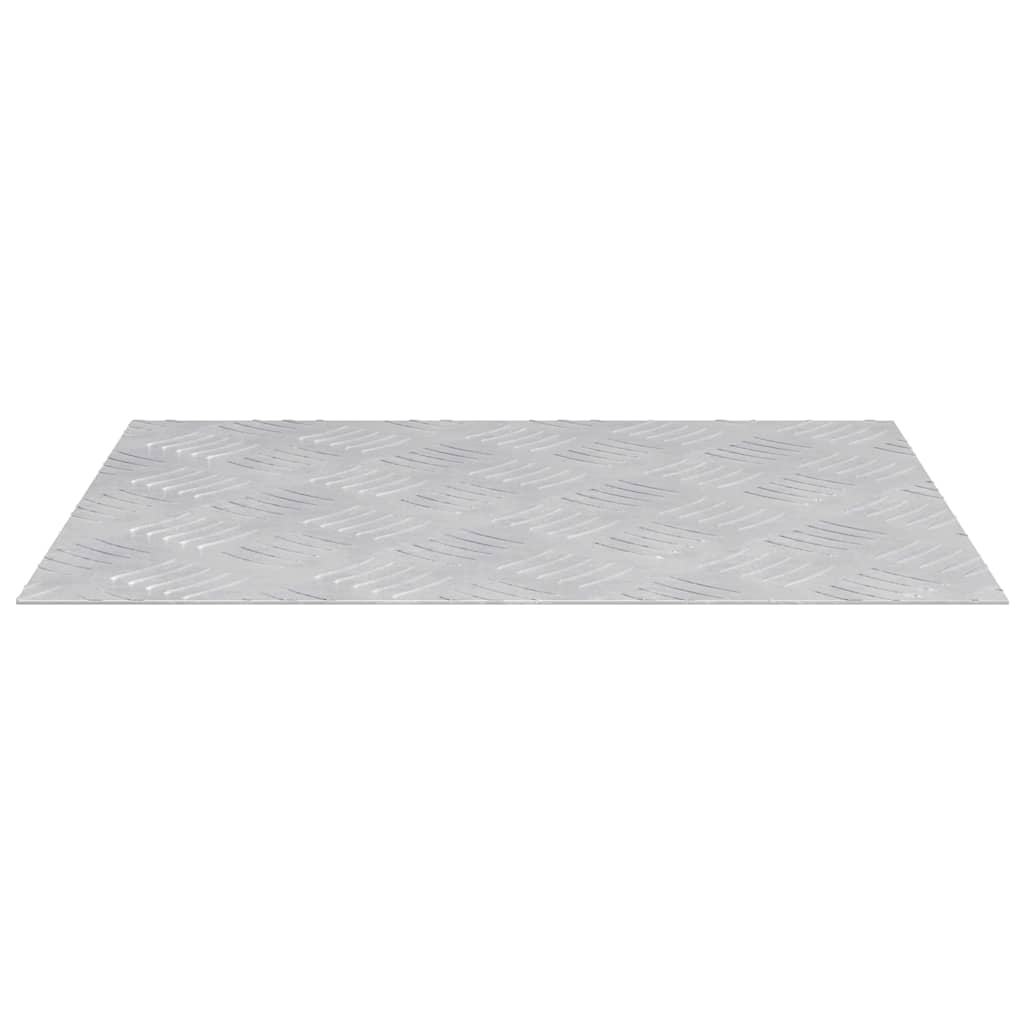 Stepenica Pravokutni 2 pcs Srebrno 50 x 40 cm Aluminij