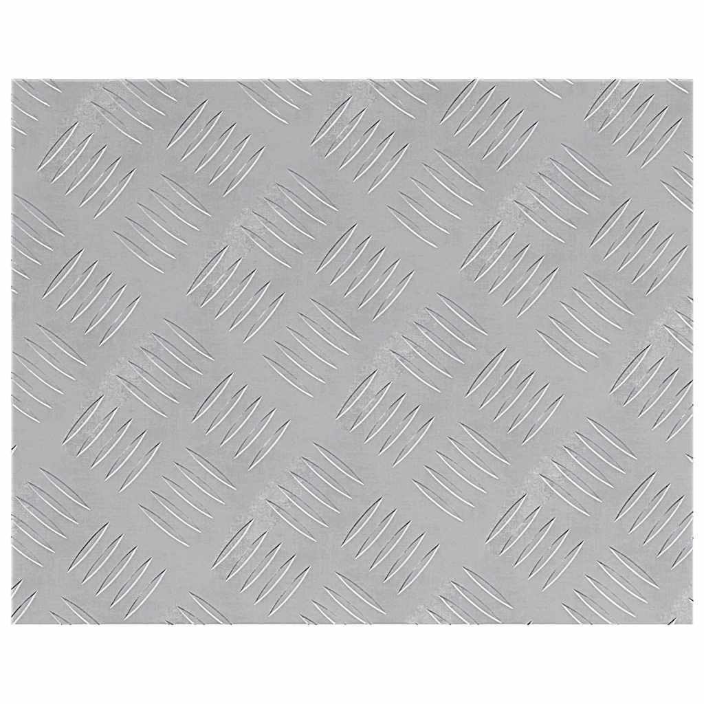 Stepenica Pravokutni 2 pcs Srebrno 50 x 40 cm Aluminij