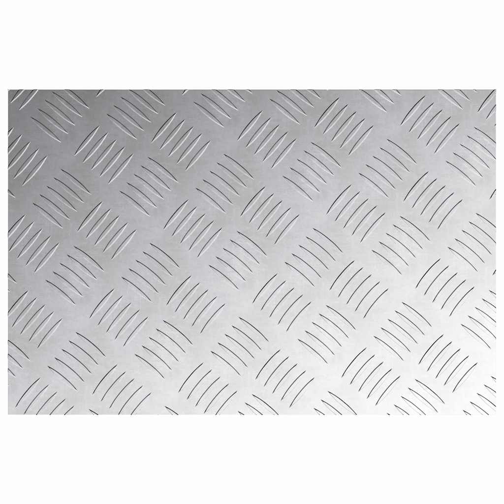 Stepenica Pravokutni 2 pcs Srebrno 60 x 40 cm Aluminij
