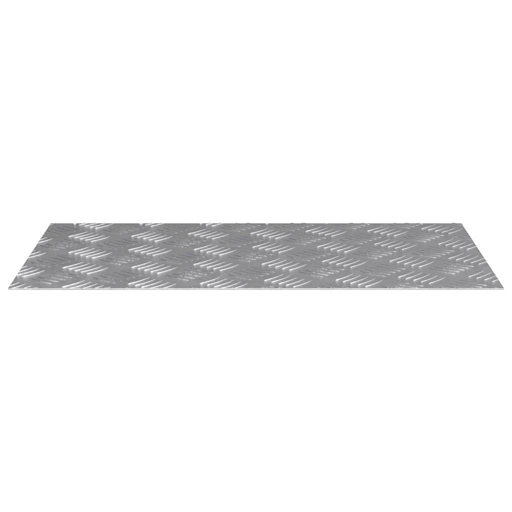 Stepenica Pravokutni 4 pcs Srebrno 70 x 40 cm Aluminij