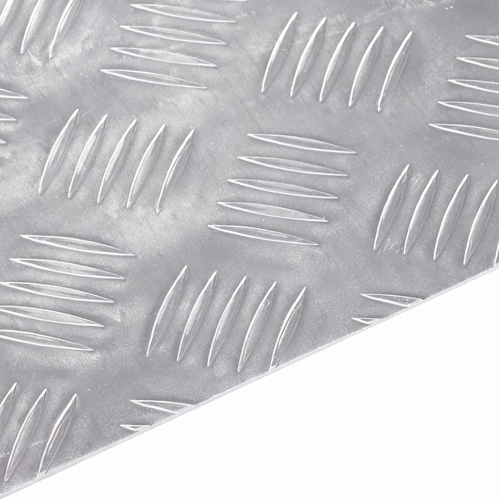 Stepenica Pravokutni 2 pcs Srebrno 90 x 40 cm Aluminij