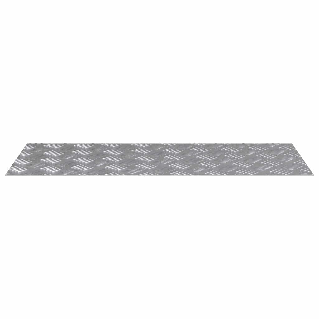 Stepenica Pravokutni 2 pcs Srebrno 90 x 40 cm Aluminij