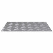 Stepenica Pravokutni 4 pcs Srebrno 60 x 50 cm Aluminij