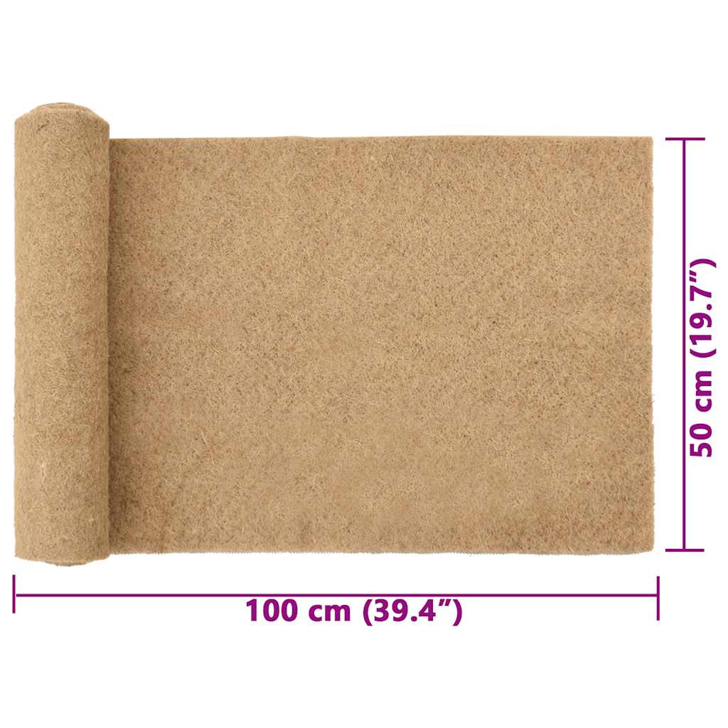Podloga od konoplje za glodavce 0,5x1 m 5 mm
