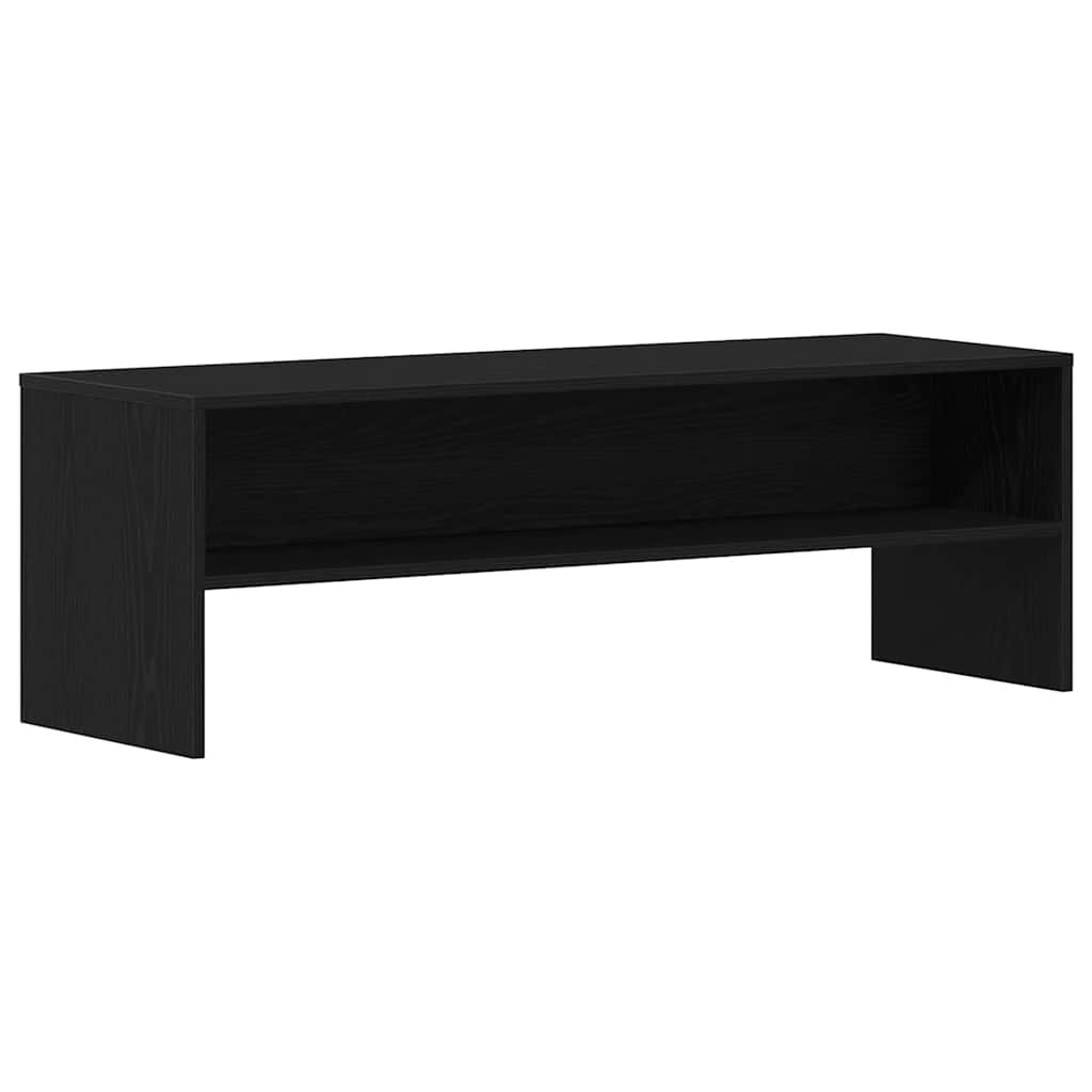TV ormarić crni hrast 120x40x40 cm konstruirano drvo