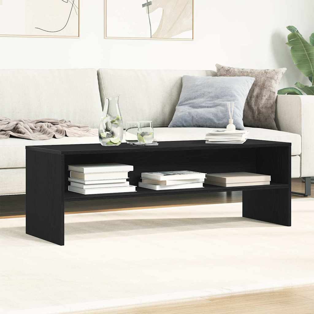 TV ormarić crni hrast 120x40x40 cm konstruirano drvo