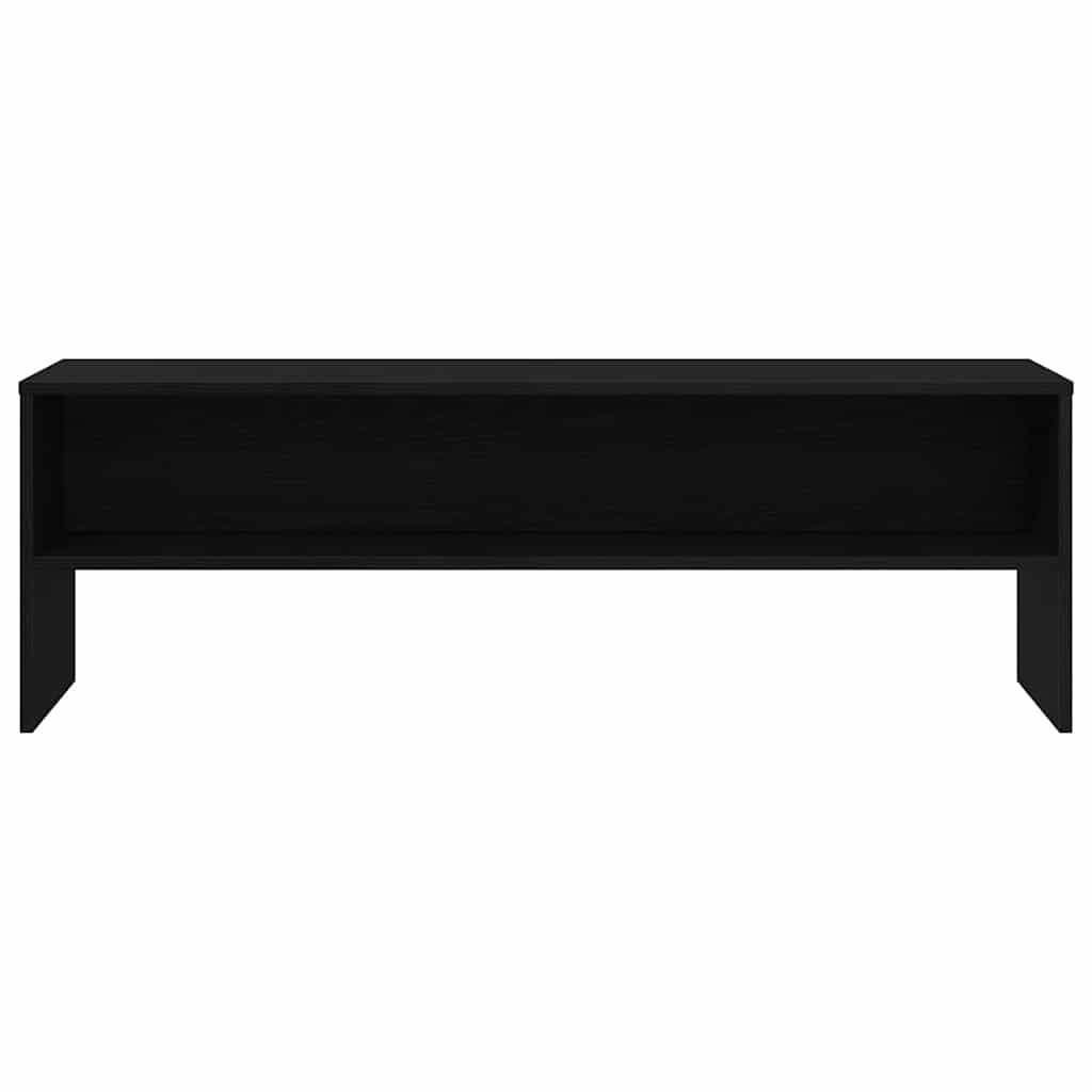 TV ormarić crni hrast 120x40x40 cm konstruirano drvo
