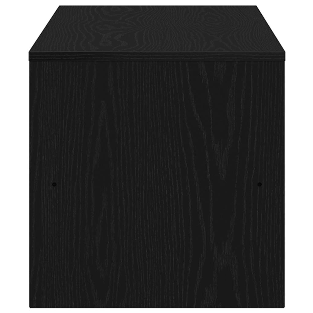 TV ormarić crni hrast 120x40x40 cm konstruirano drvo