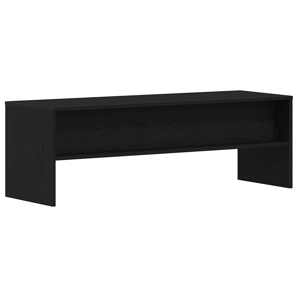 TV ormarić crni hrast 120x40x40 cm konstruirano drvo