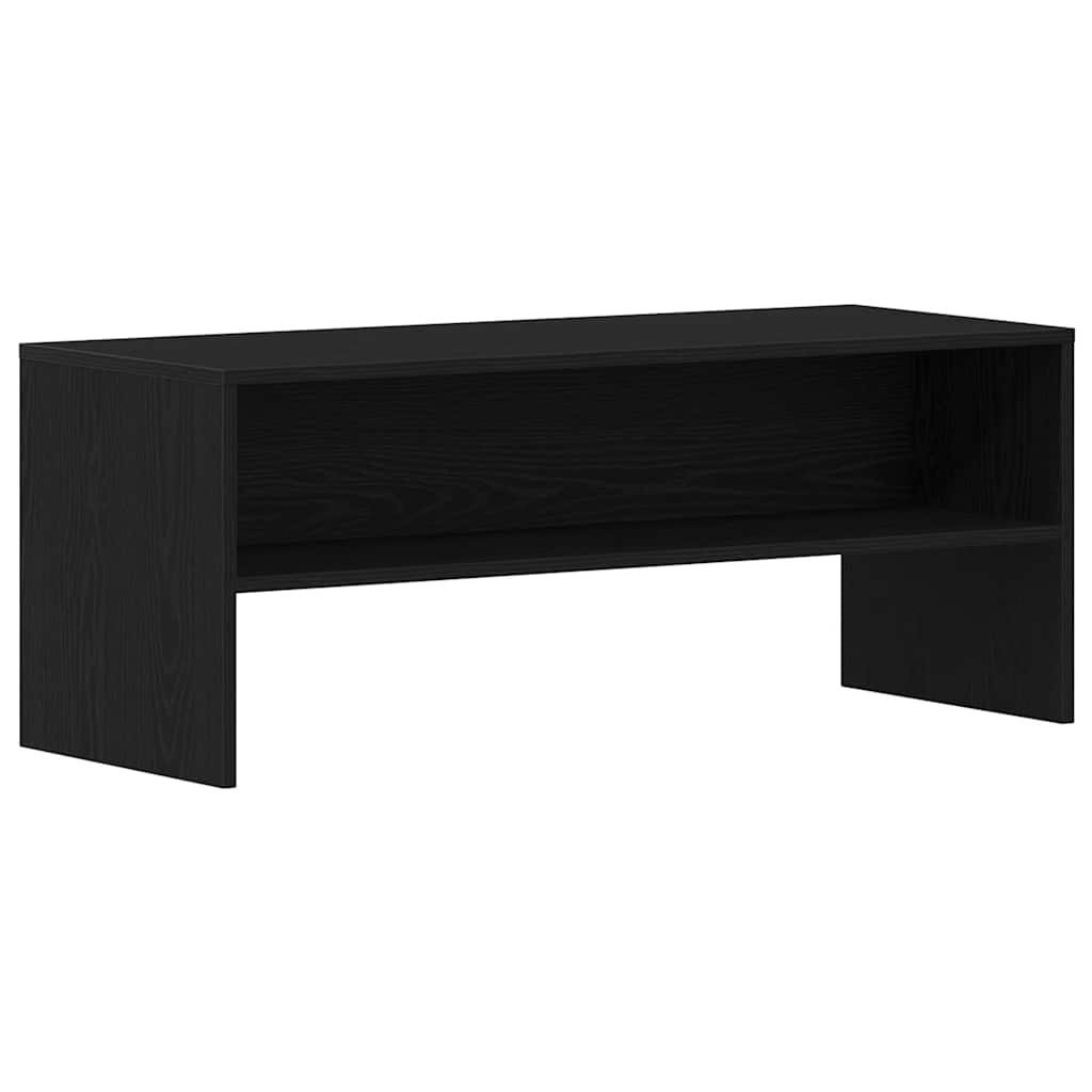 TV ormarić crni hrast 100x40x40 cm konstruirano drvo