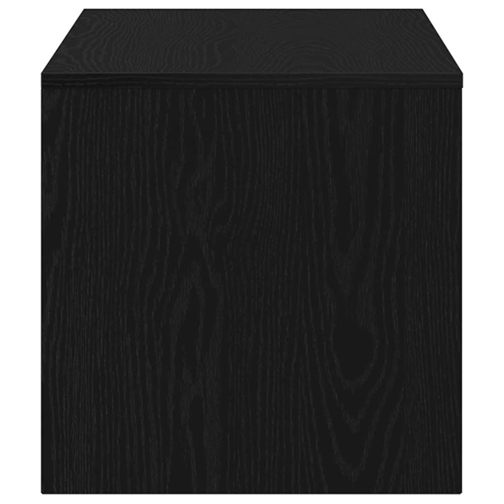TV ormarić crni hrast 100x40x40 cm konstruirano drvo