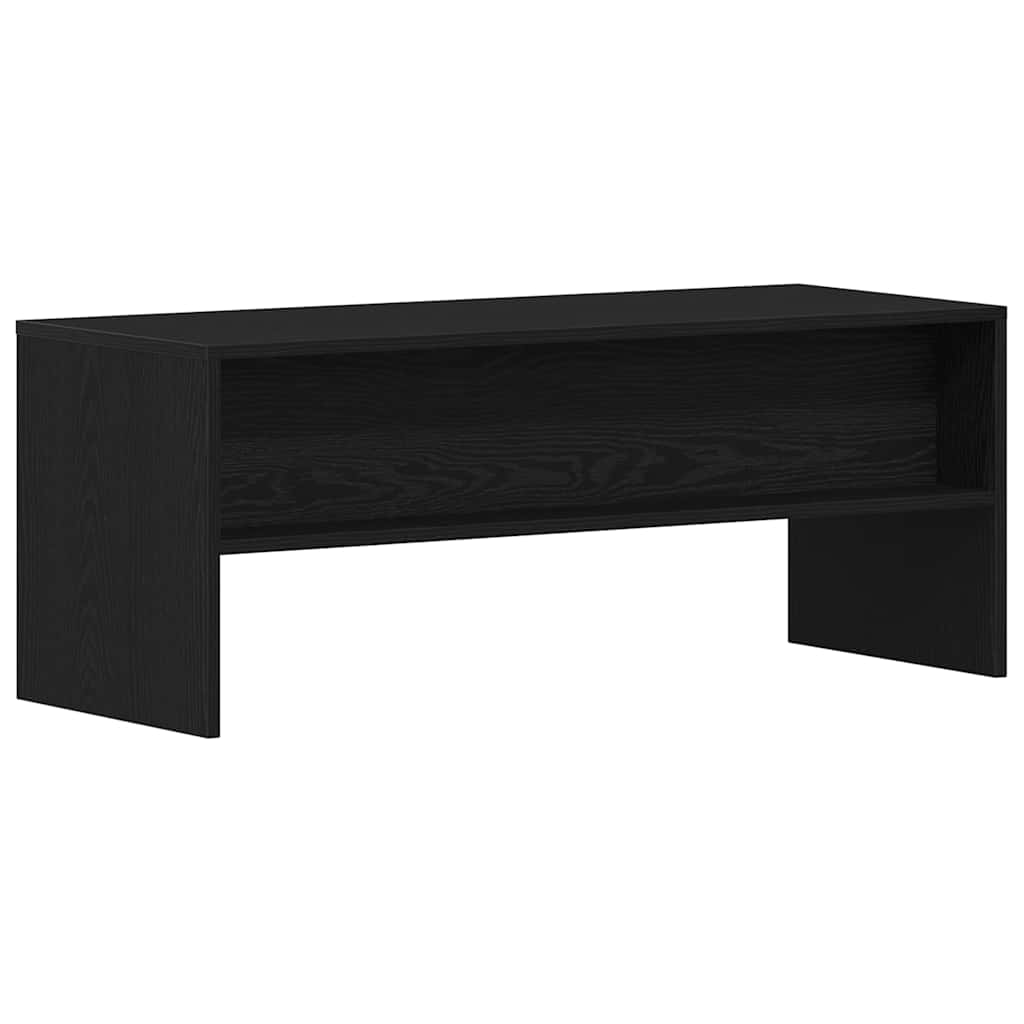 TV ormarić crni hrast 100x40x40 cm konstruirano drvo