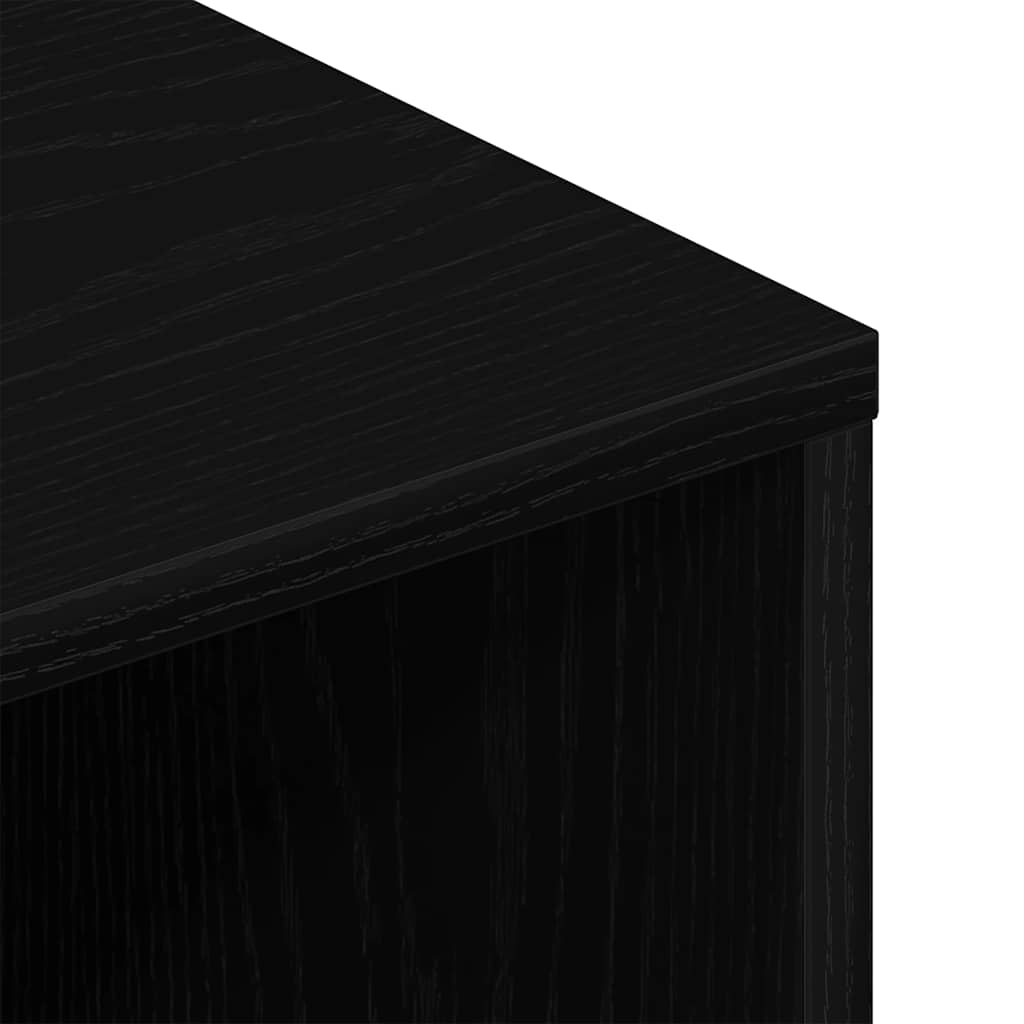 TV ormarić crni hrast 100x40x40 cm konstruirano drvo