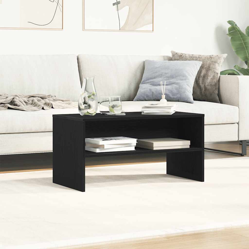 TV ormarić crni hrast 80x40x40 cm konstruirano drvo