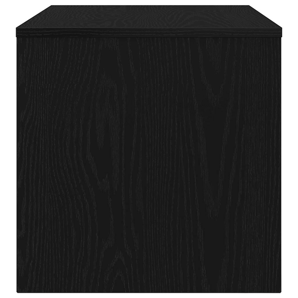 TV ormarić crni hrast 80x40x40 cm konstruirano drvo