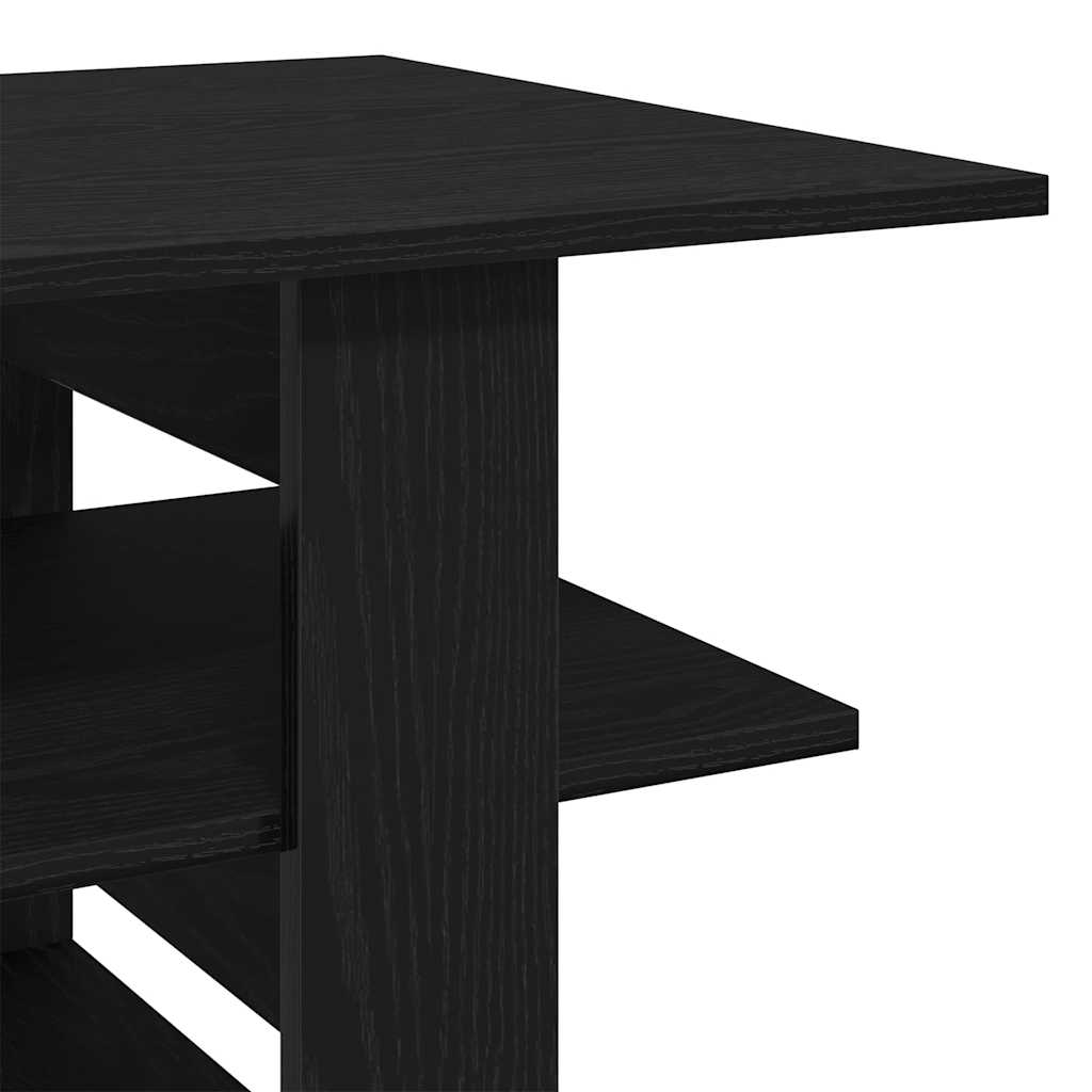 Kava Stol Crni hrast 102 x 55 x 42 cm Konstruirano drvo