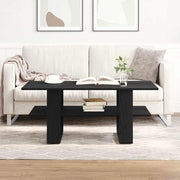 Kava Stol Crni hrast 102 x 55 x 42 cm Konstruirano drvo