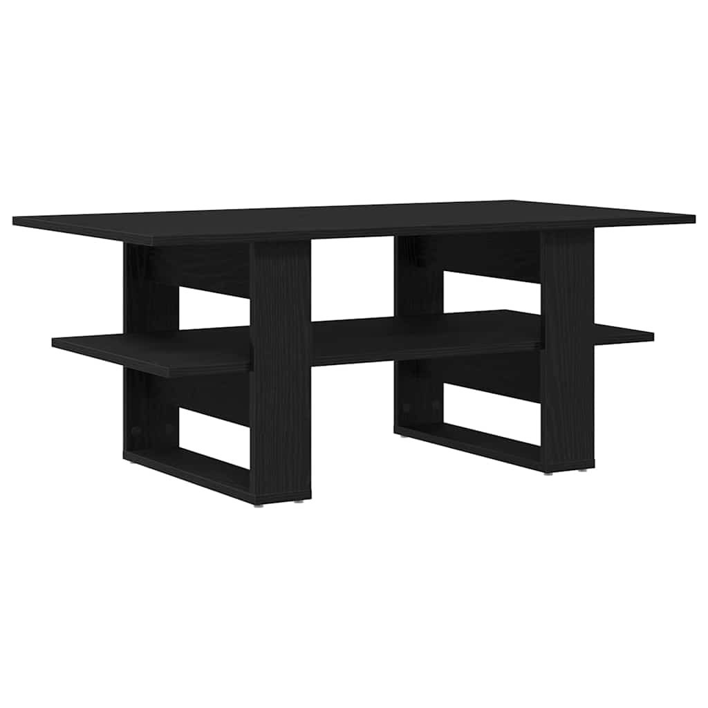 Kava Stol Crni hrast 102 x 55 x 42 cm Konstruirano drvo