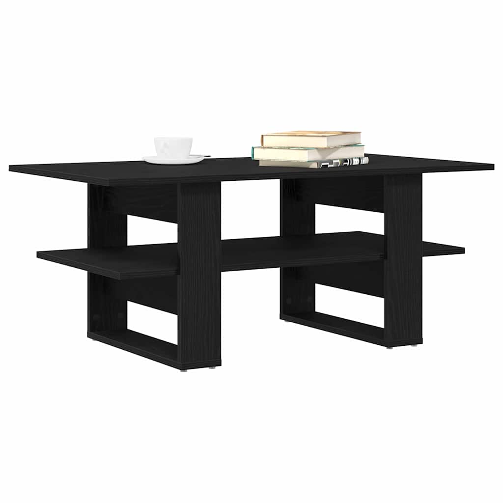 Kava Stol Crni hrast 102 x 55 x 42 cm Konstruirano drvo