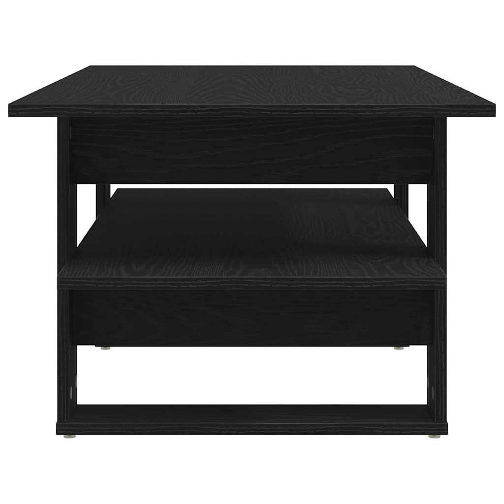 Kava Stol Crni hrast 102 x 55 x 42 cm Konstruirano drvo